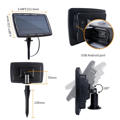 LED户外灯 - HCP094  S14太阳能灯串